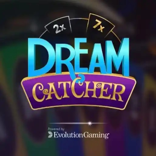 Dream Catcher online game logo by Evolution on shelbyspincasino.net
