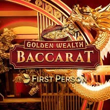 Golden Wealth Baccarat slot icon by Evolution, available at Shelbyspin