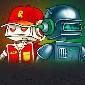 Robospin slot visual from BGAMING available on shelbyspincasino.net